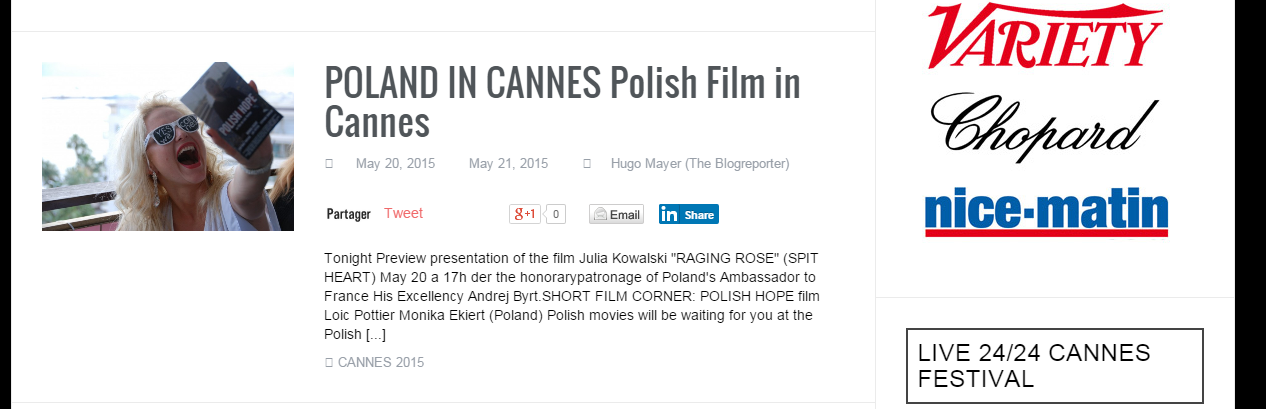 POLAND in CANNEs